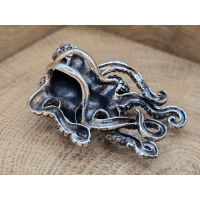 Echt zilveren ketting hanger kraken 